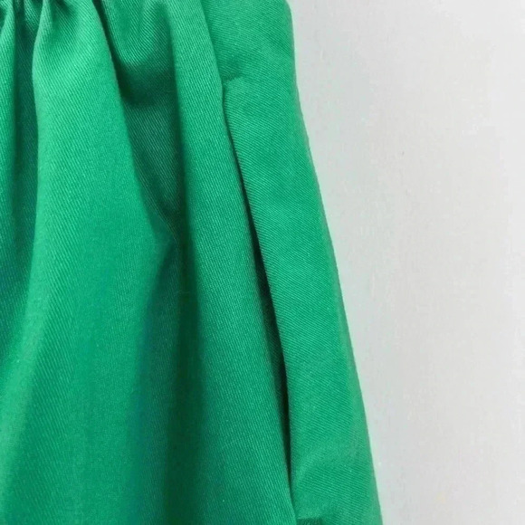 Vintage Wrangler Rare Snap Down Front Green Skirt  Made In USA - Picture 9 of 12